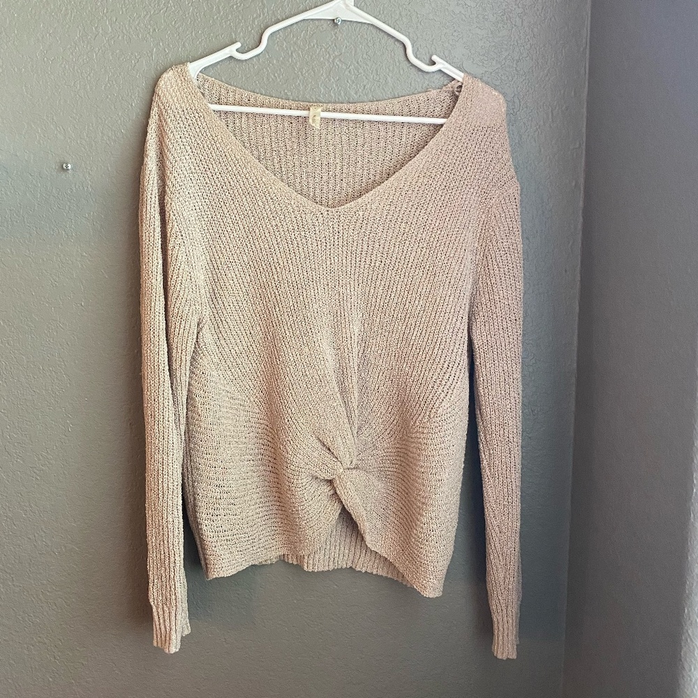 Light Pink Wishlist Sweater